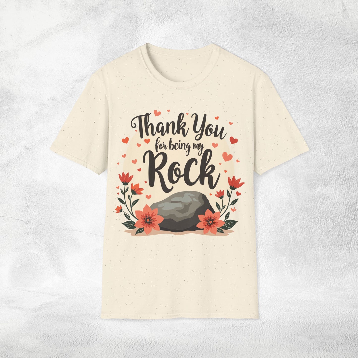 family shirt natural color edition being my rock