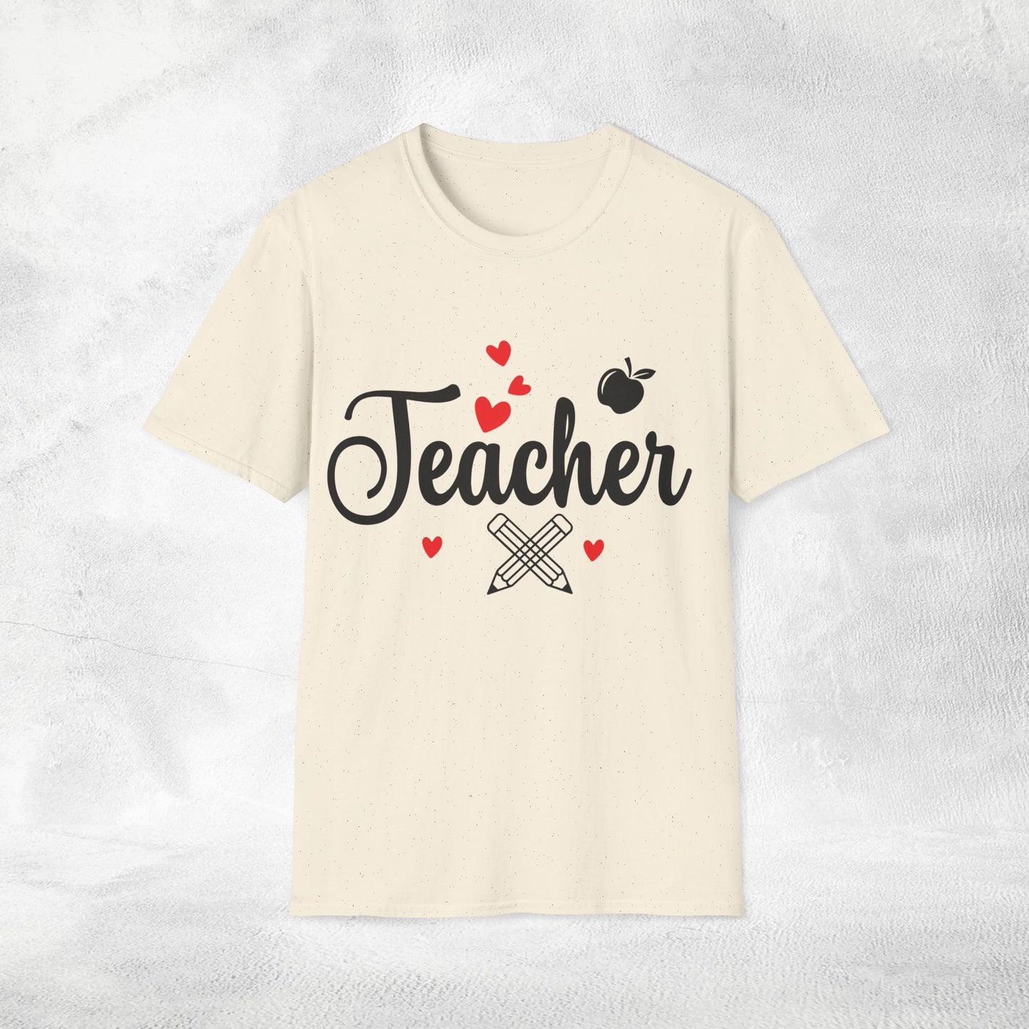 teacher shirt hearts