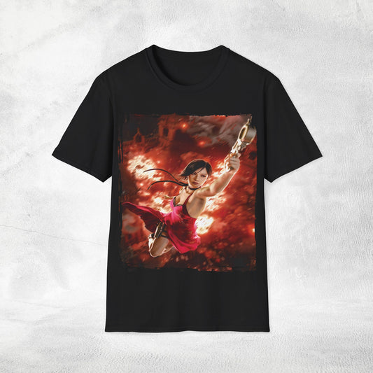 Unisex gaming shirt Resident Evil Ada Wong