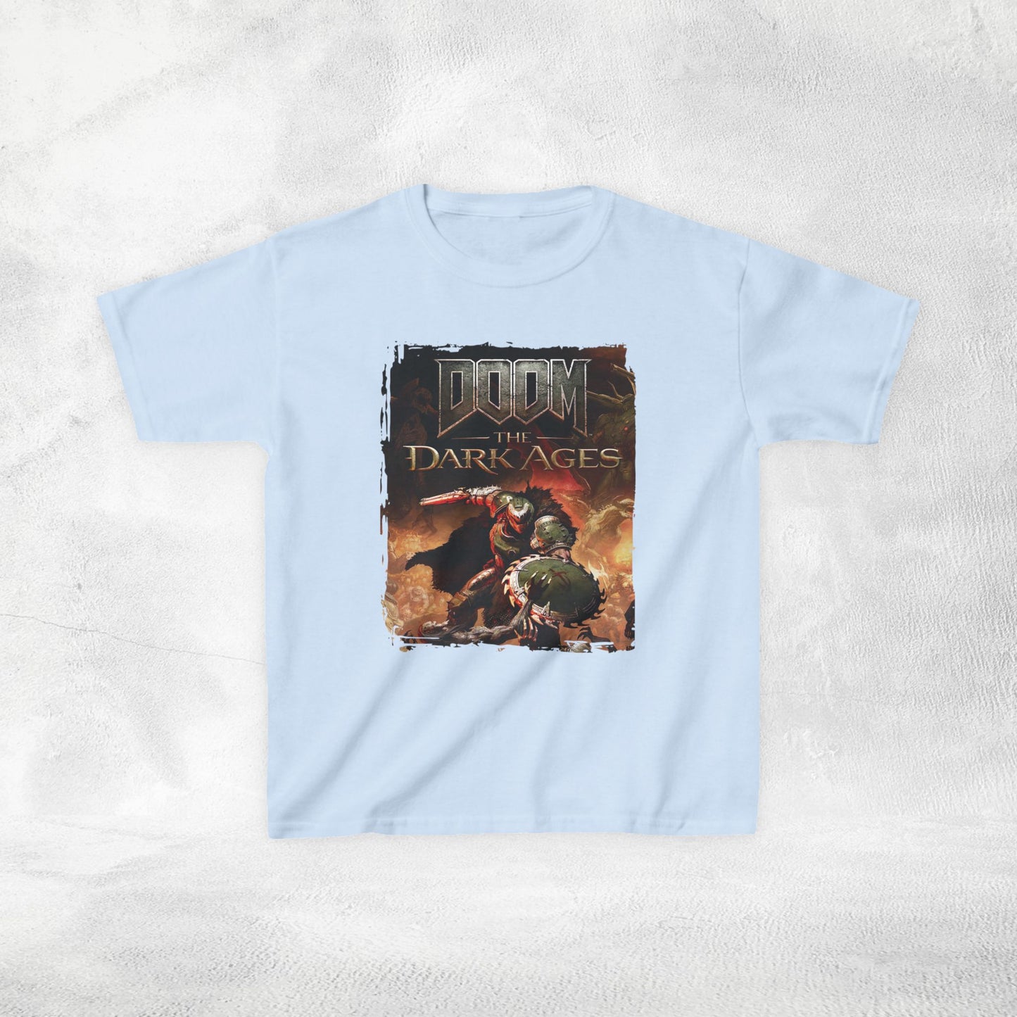 Kids  gaming shirt Doom the Dark Ages