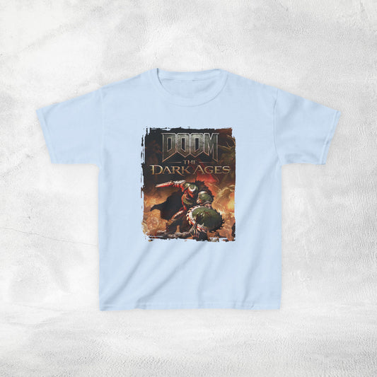 Kids  gaming shirt Doom the Dark Ages