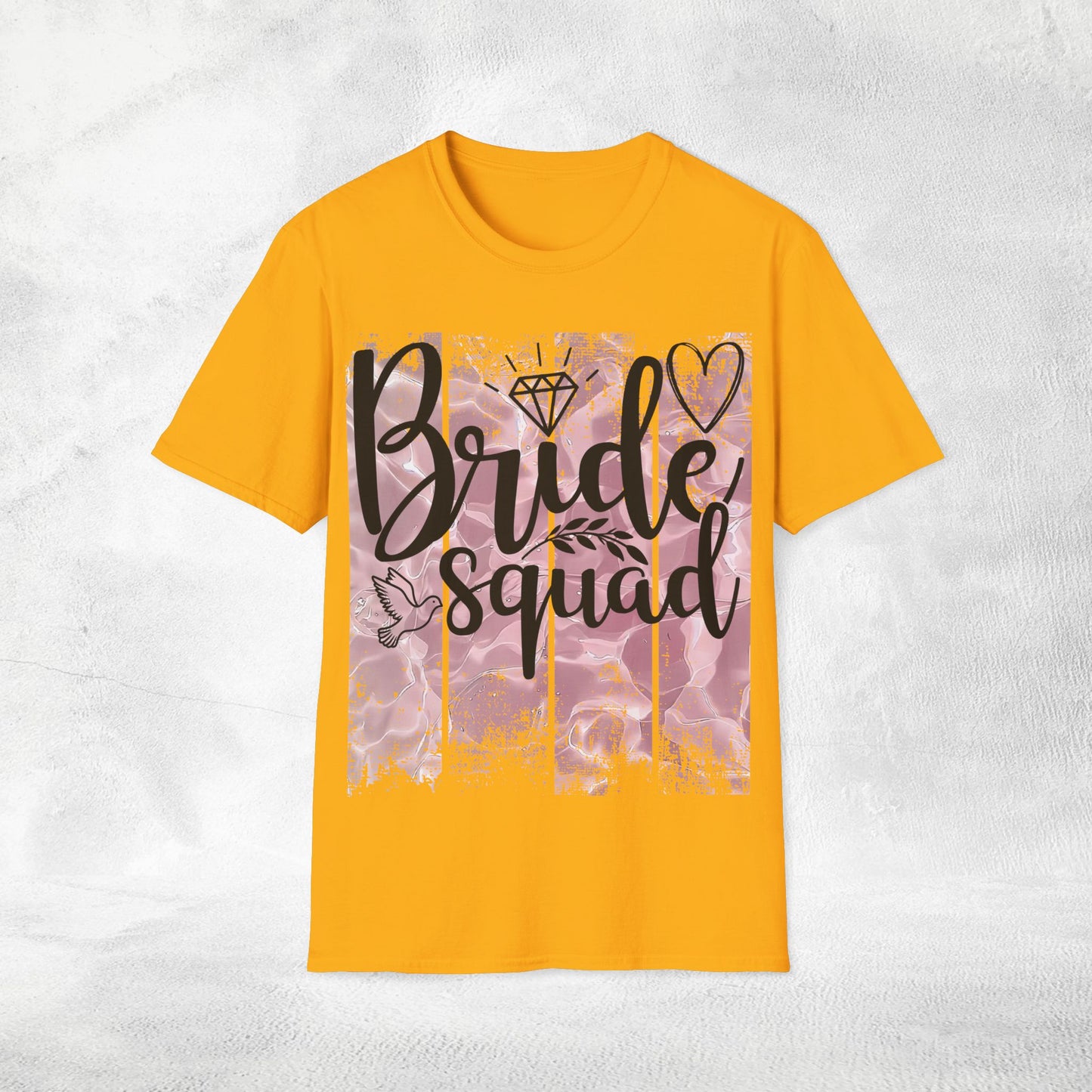 Women T-Shirt bride squad bachelorette party