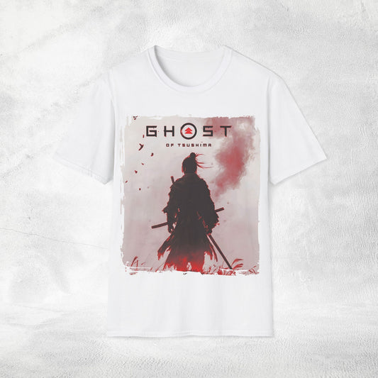 Unisex gaming shirt Ghost of Tsushima