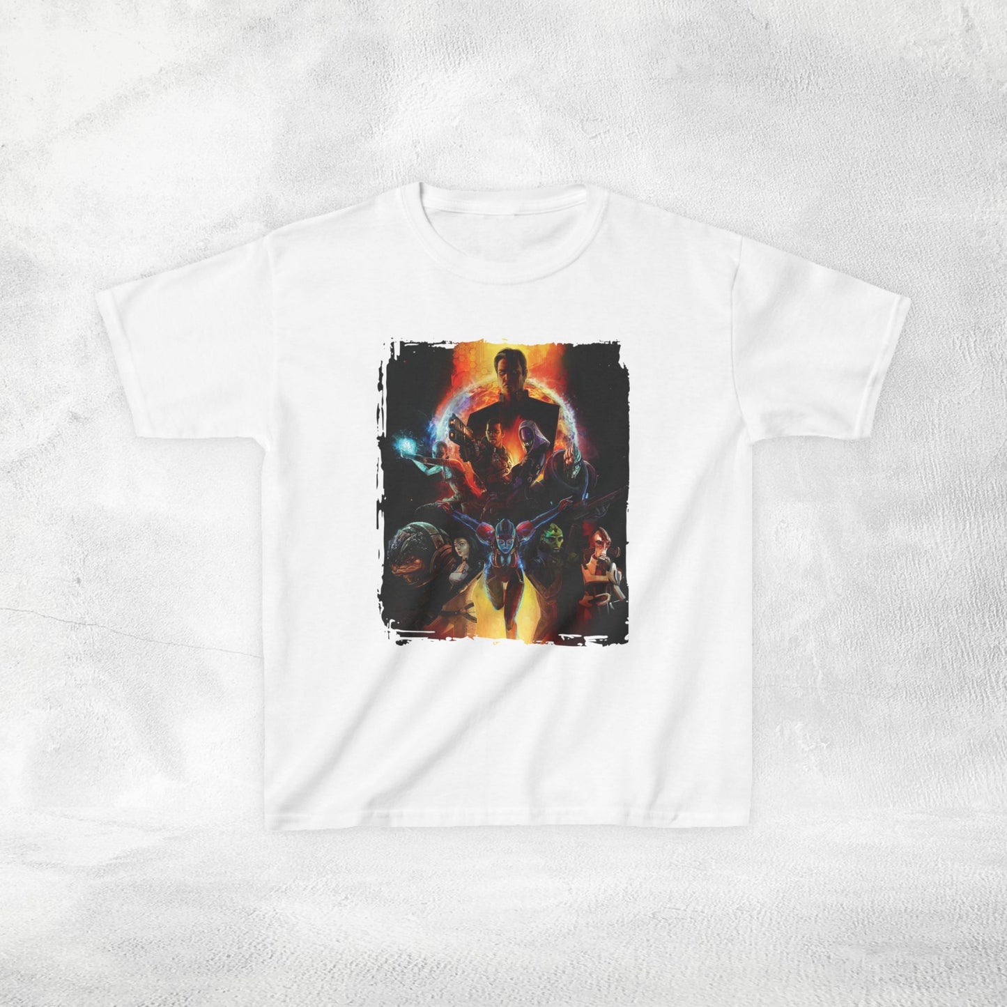Kids  gaming shirt Mass Effect