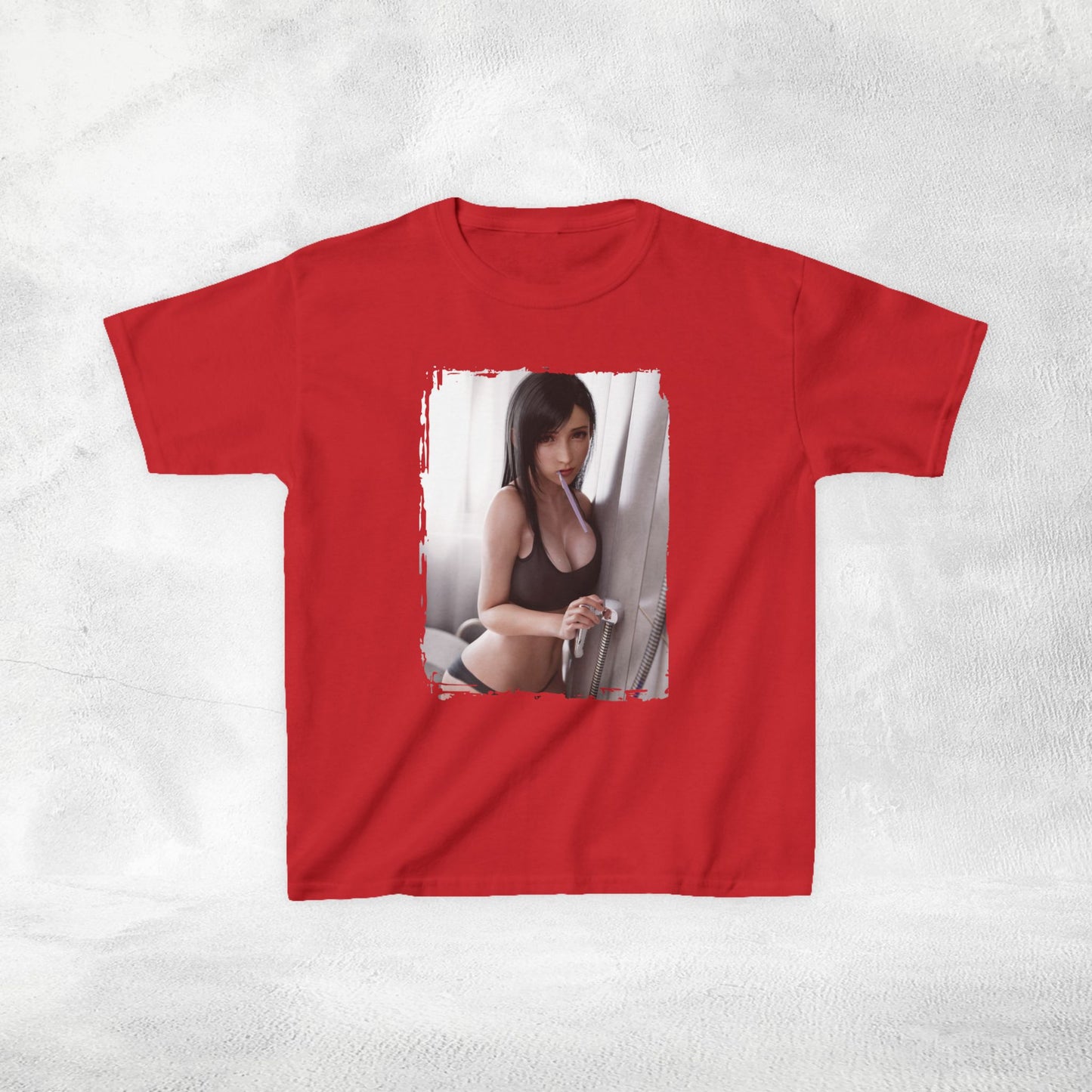 Kids gaming shirt Final Fantasy Tifa Lockhart