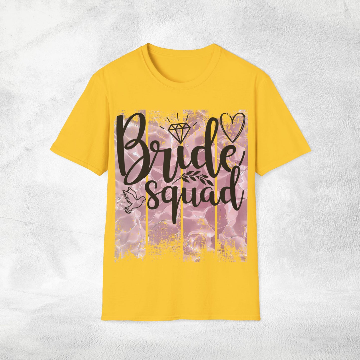 Women T-Shirt bride squad bachelorette party