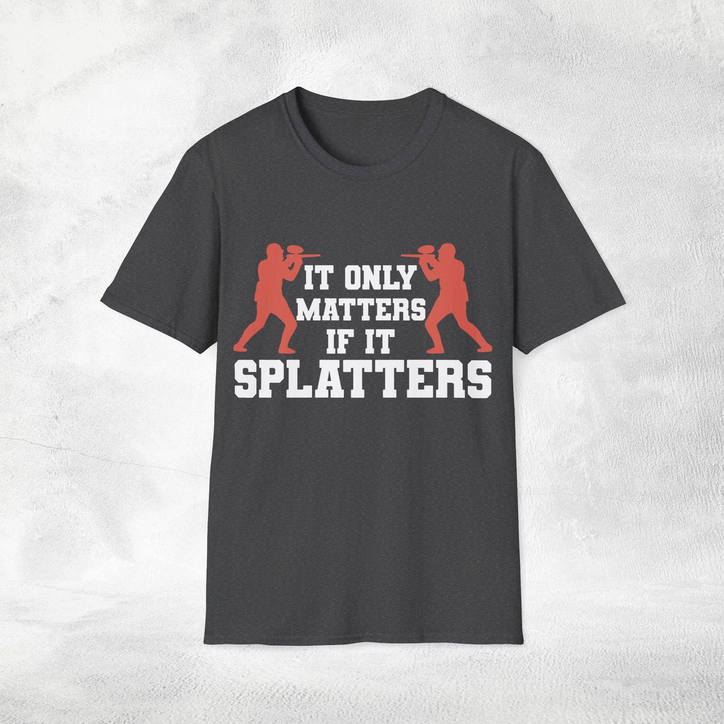 Unisex Paintball shirt Splatter