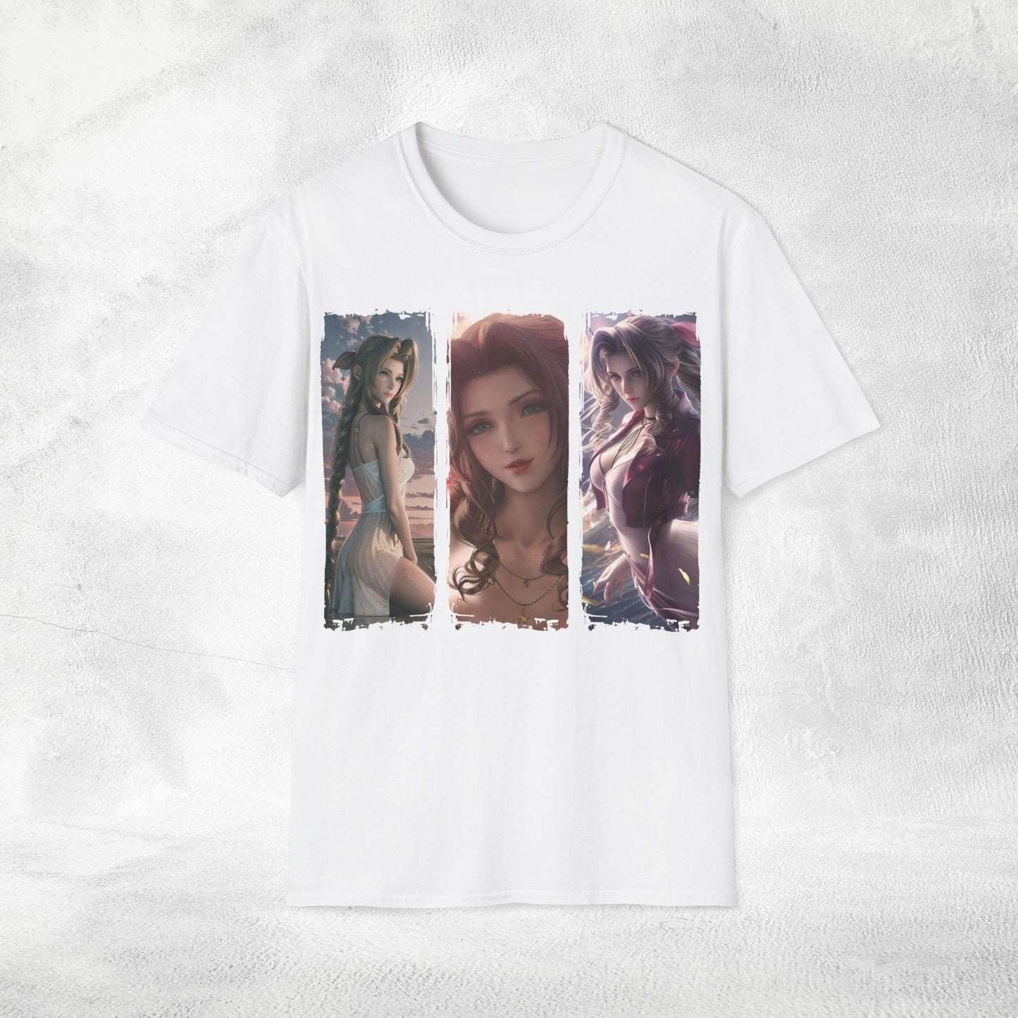 Unisex gaming shirt Final Fantasy Aerith Gainsborough