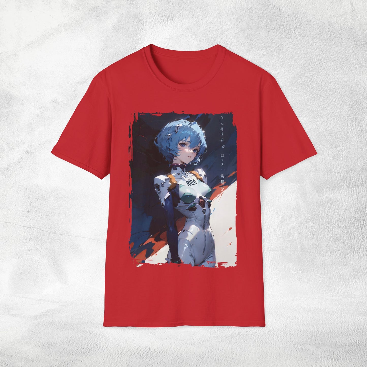 Unisex anime shirt Rei Ayanami