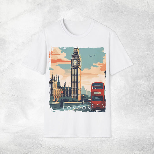 Women T-shirt London vacation tee