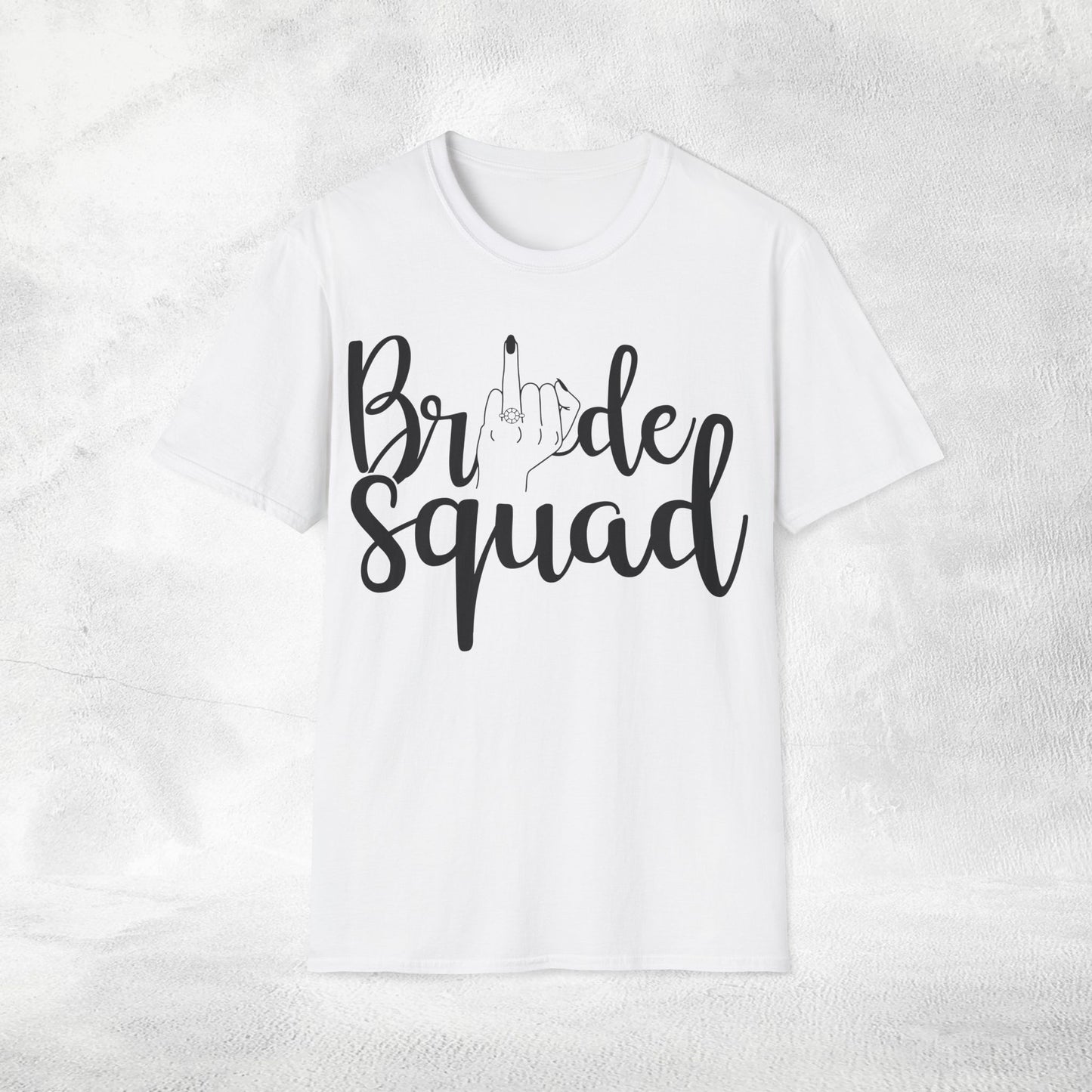 Women T-Shirt bride squad bachelorette party