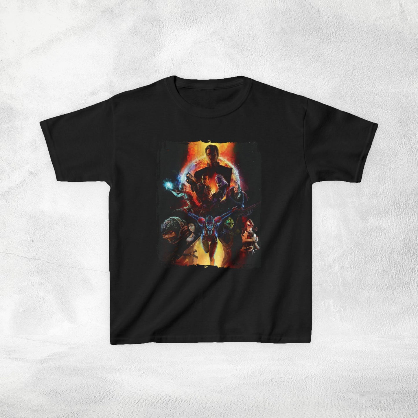 Kids  gaming shirt Mass Effect