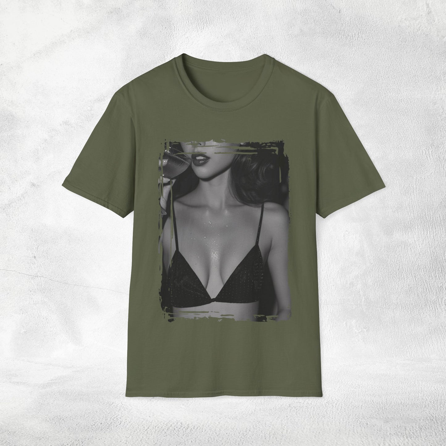 Mens T-Shirt Retro Girls