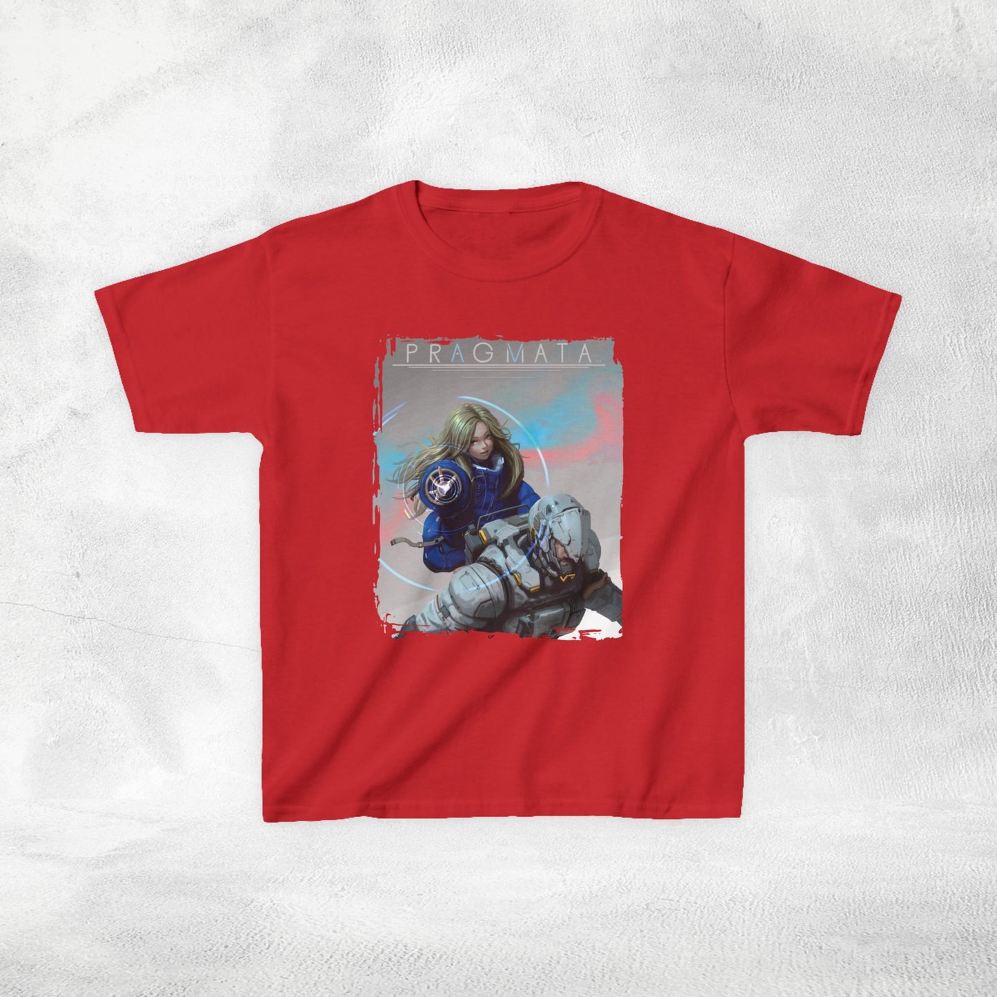 Kids  gaming shirt Pragmata