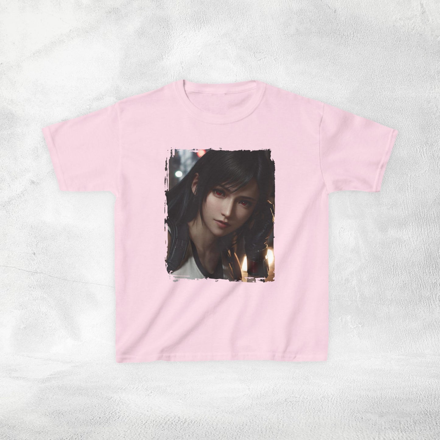 Kids gaming shirt Final Fantasy Tifa Lockhart