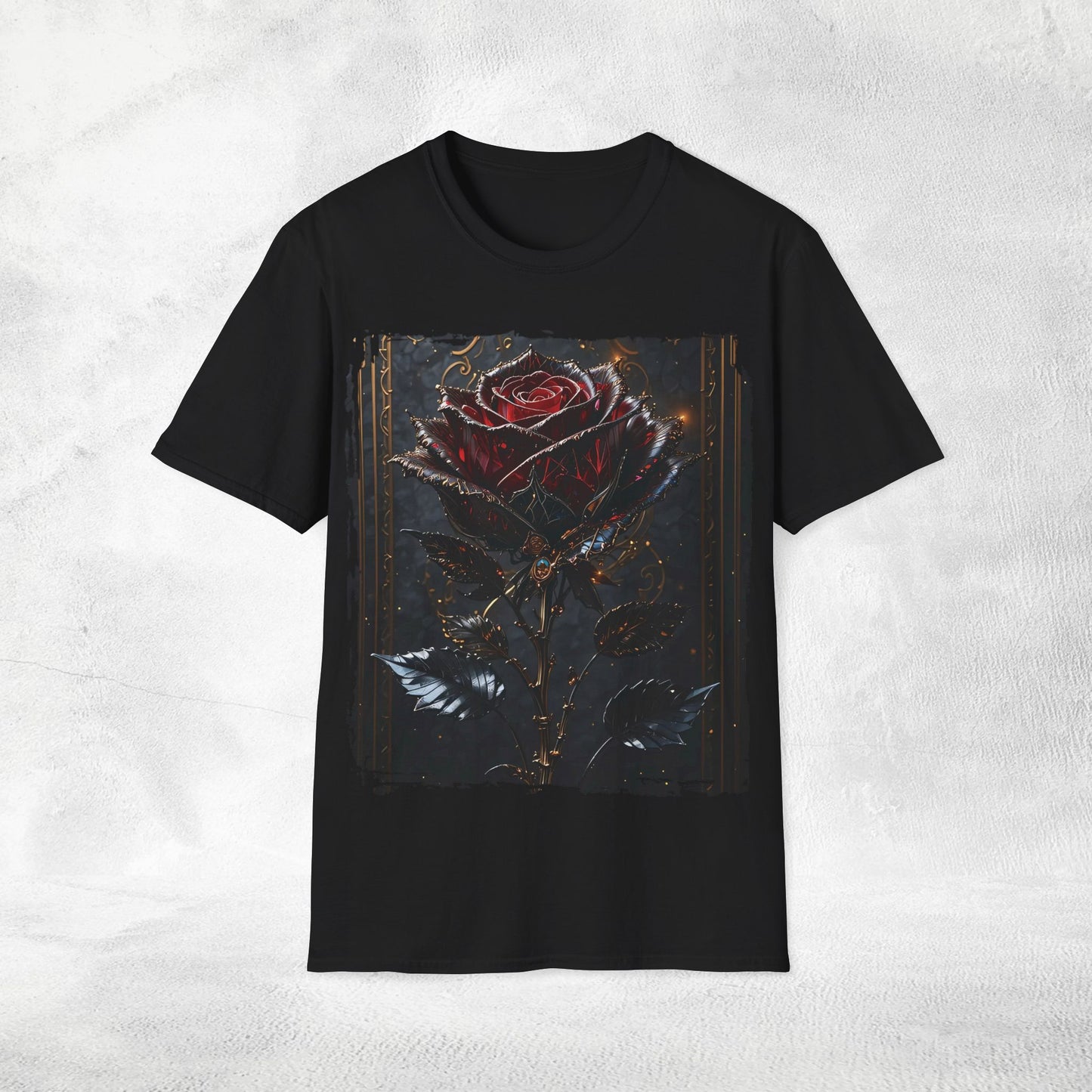 Unisex Gothic Shirt Rose
