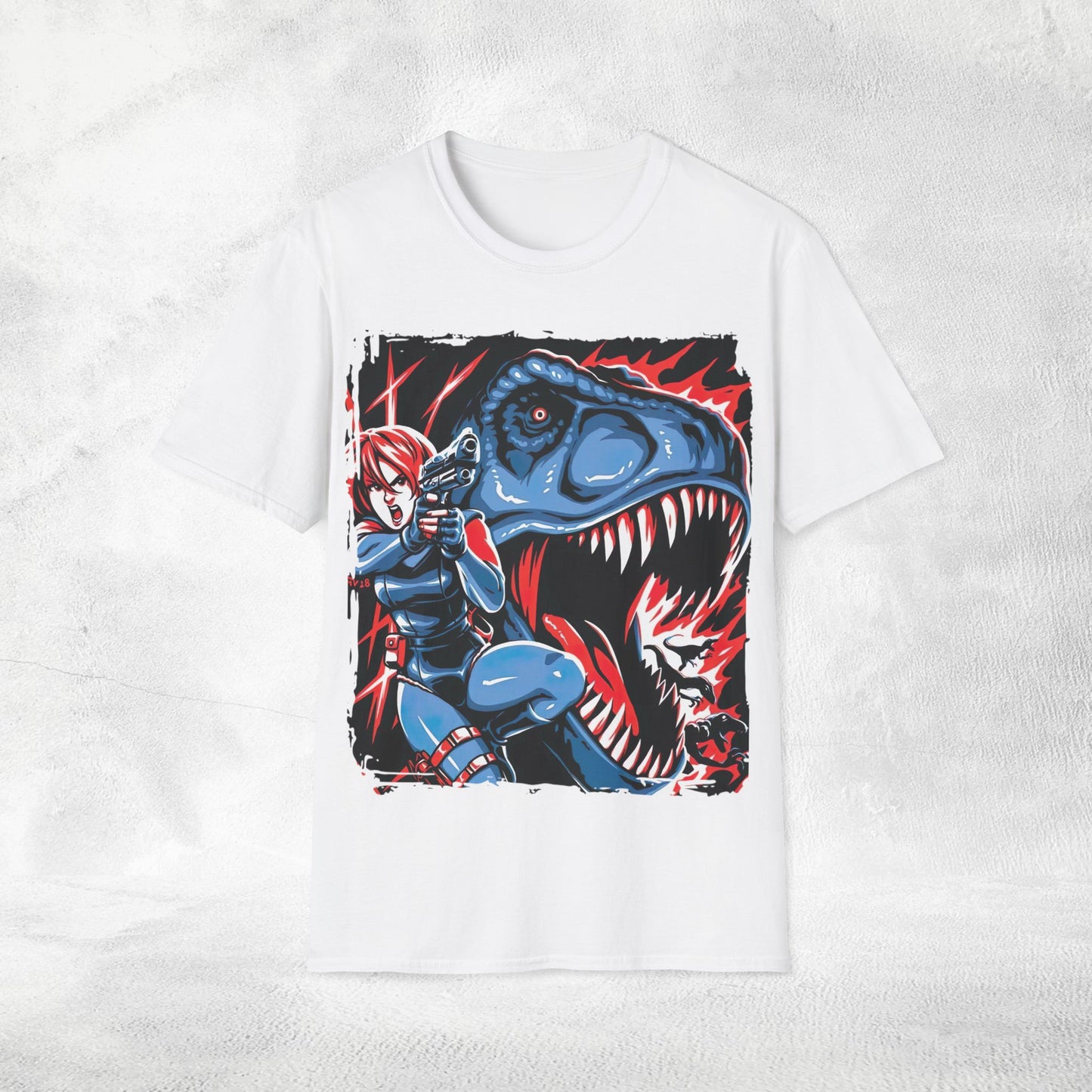 Unisex gaming shirt Dino Crisis