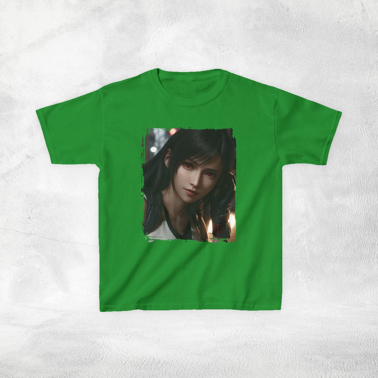 Kids gaming shirt Final Fantasy Tifa Lockhart