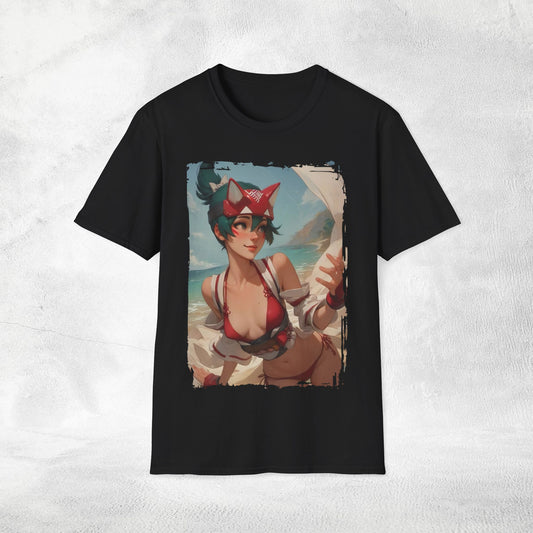 Unisex gaming shirt Overwatch Kiriko