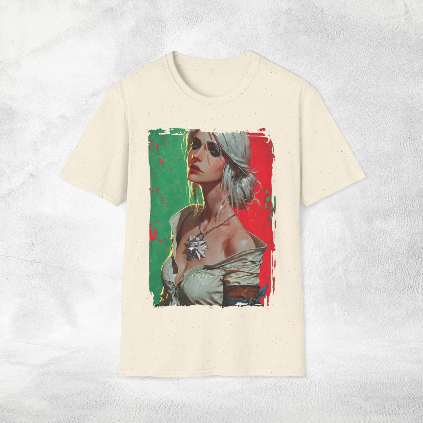 Unisex gaming shirt Ciri
