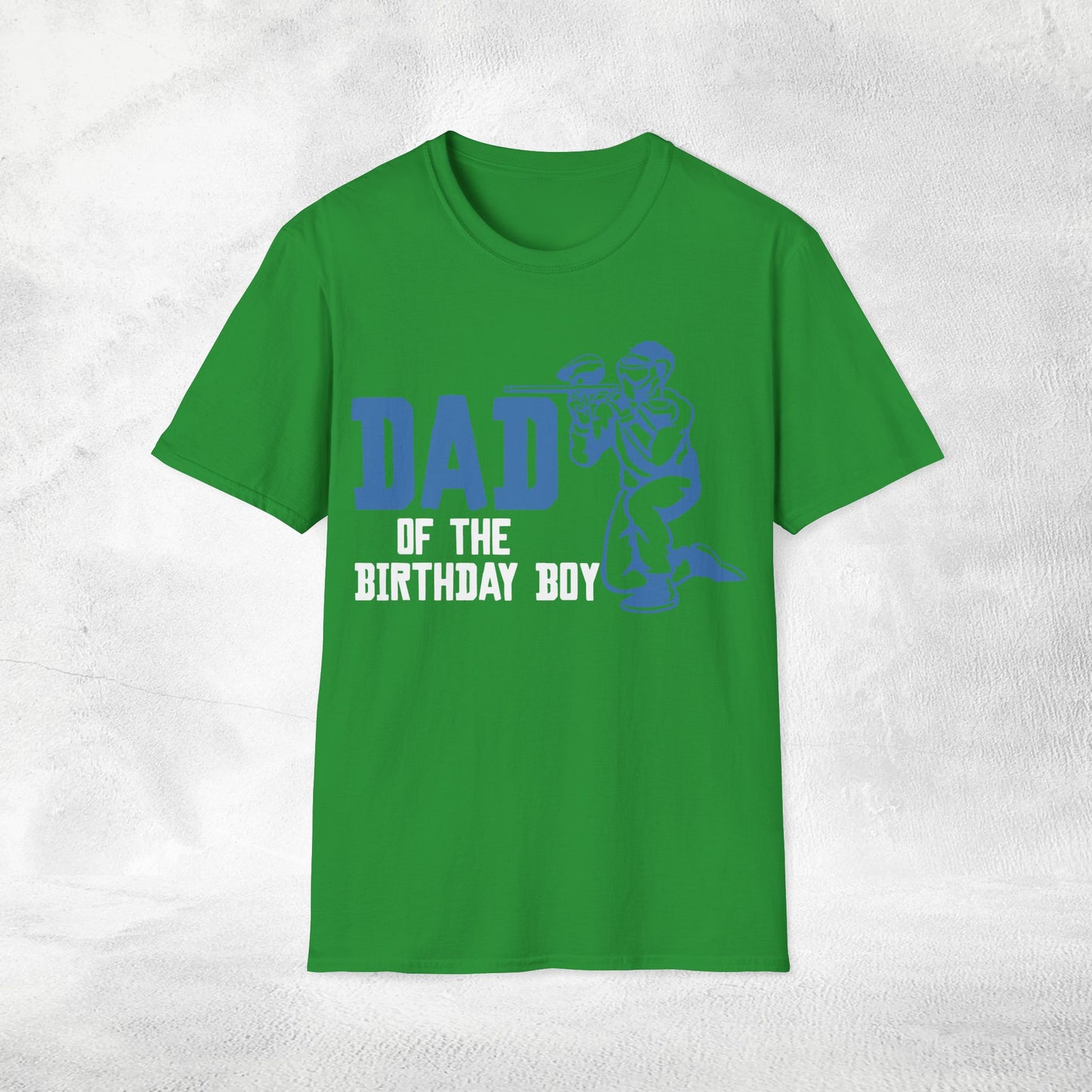 Unisex Paintball shirt Dad of the birthday boy