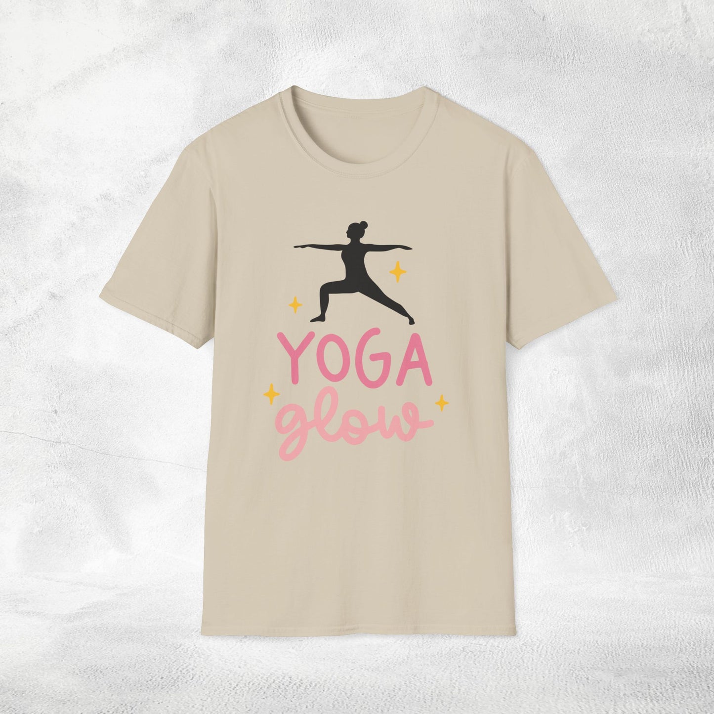 Womens Yoga shirt yoga glow
