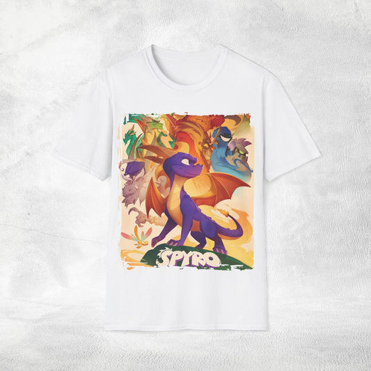 Unisex gaming shirt Spyro the Dragon