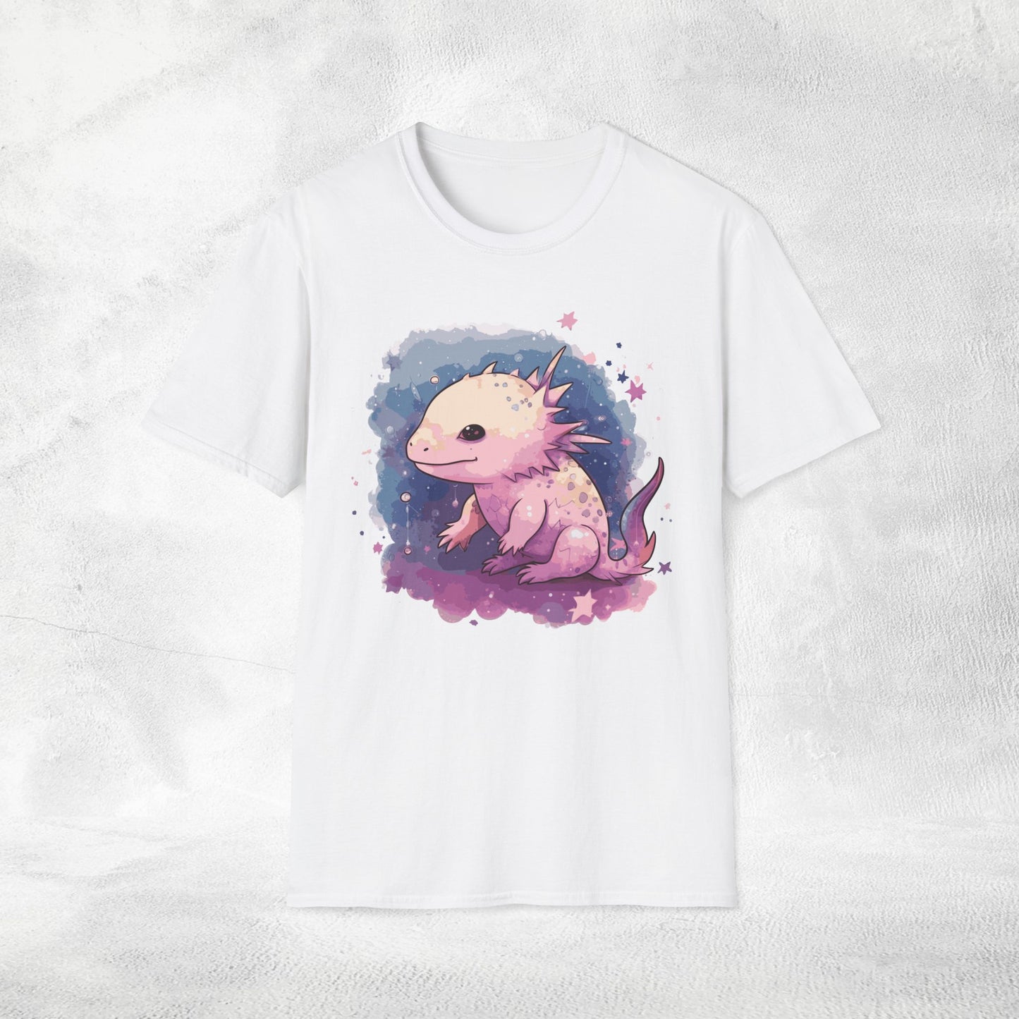 Unisex Gothic Shirt Pastel Axolotl