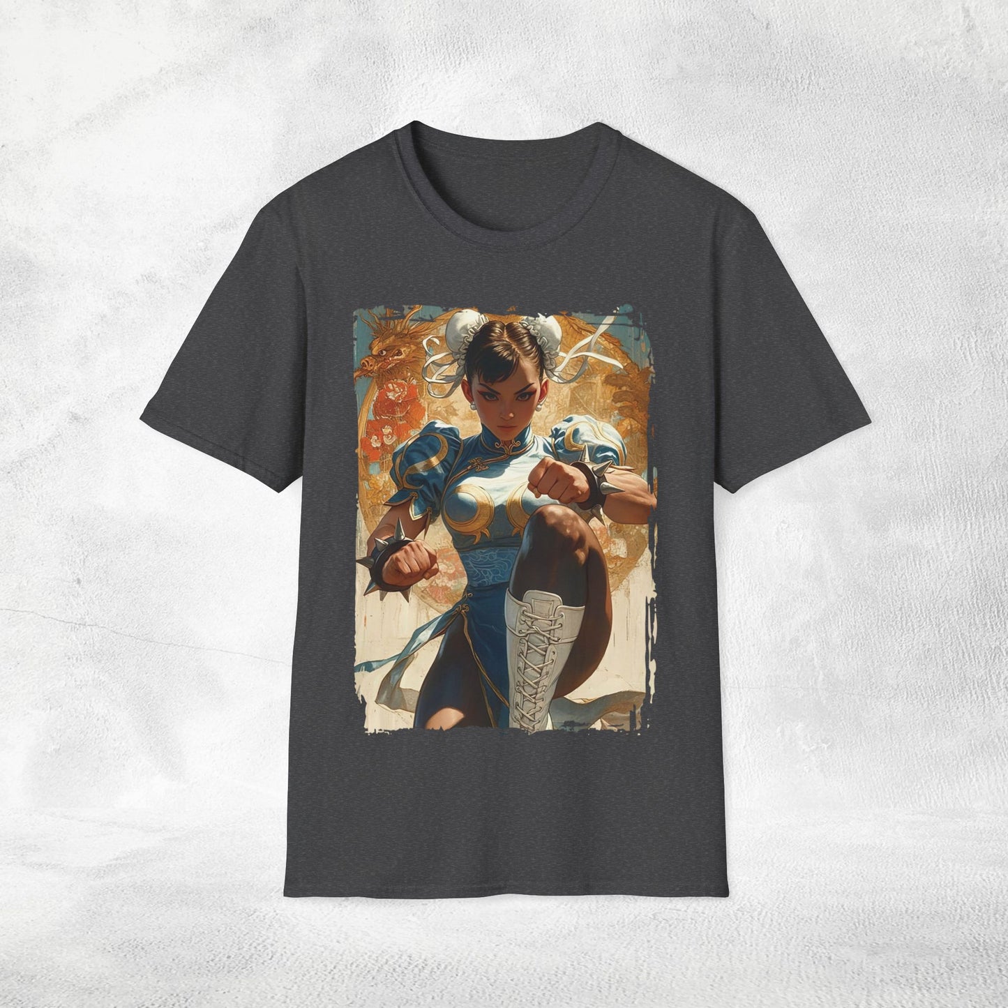 Unisex gaming shirt Street Fighter Chung Li