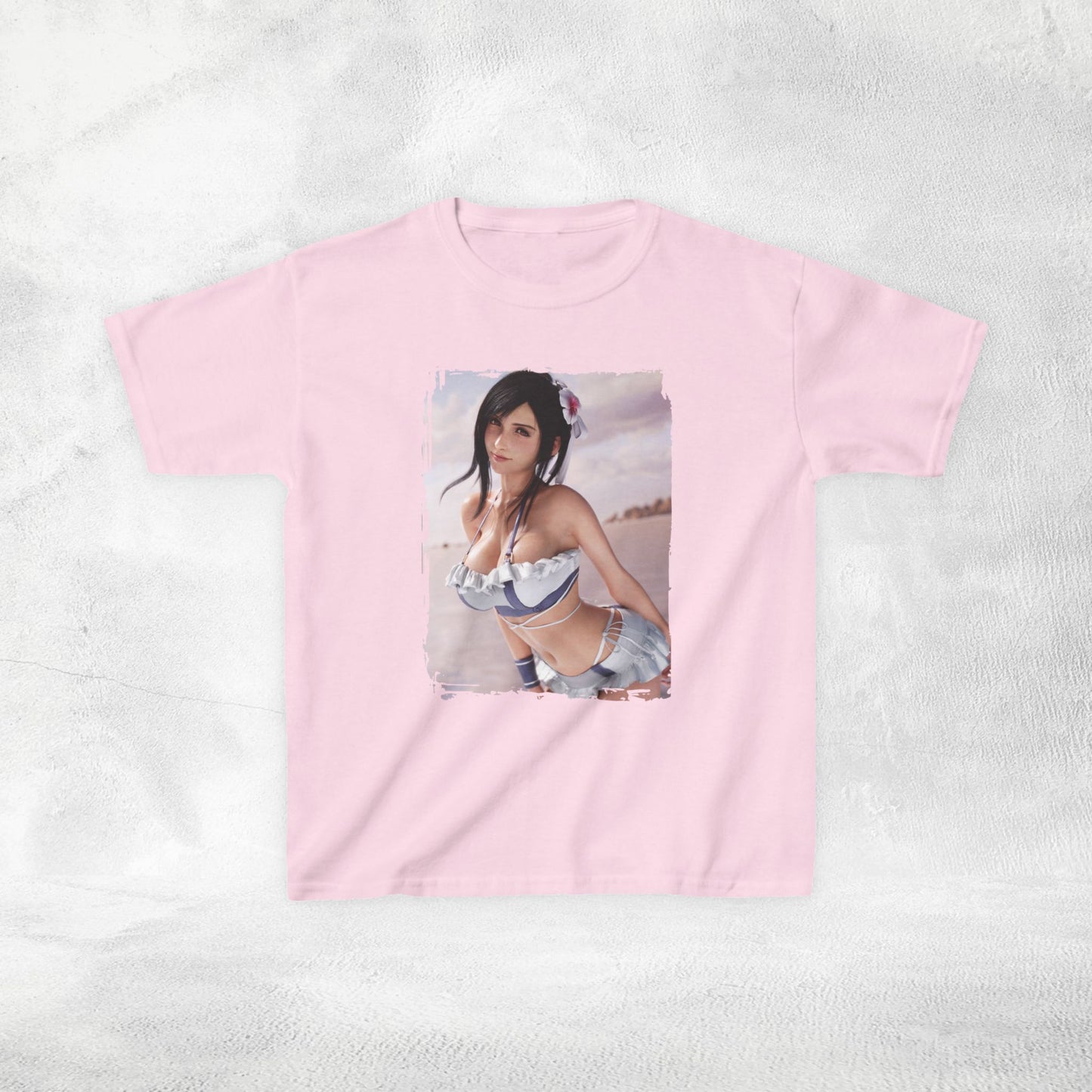 Kids gaming shirt Final Fantasy Tifa Lockhart