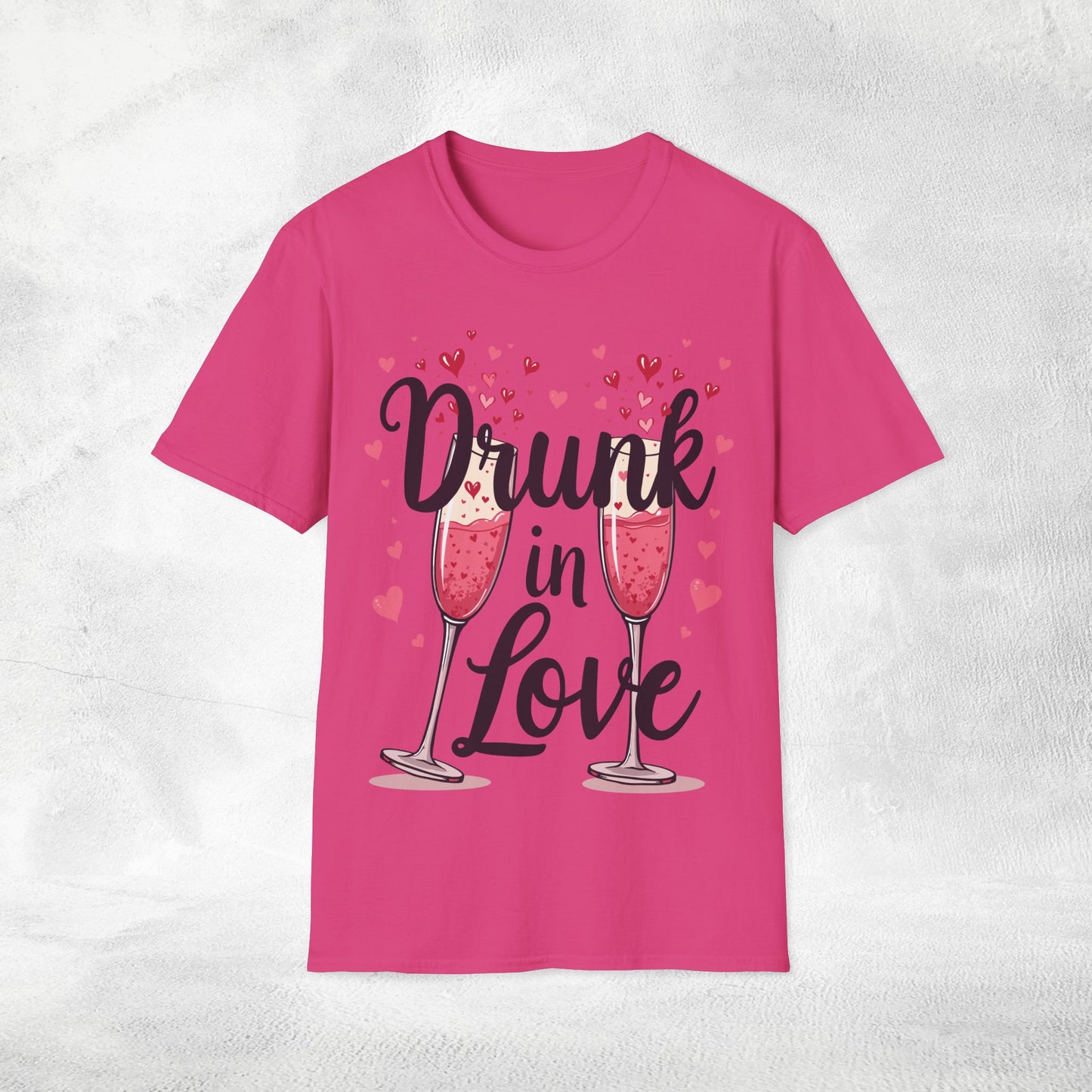 Women T-Shirt Drunk in Love bachelorette party