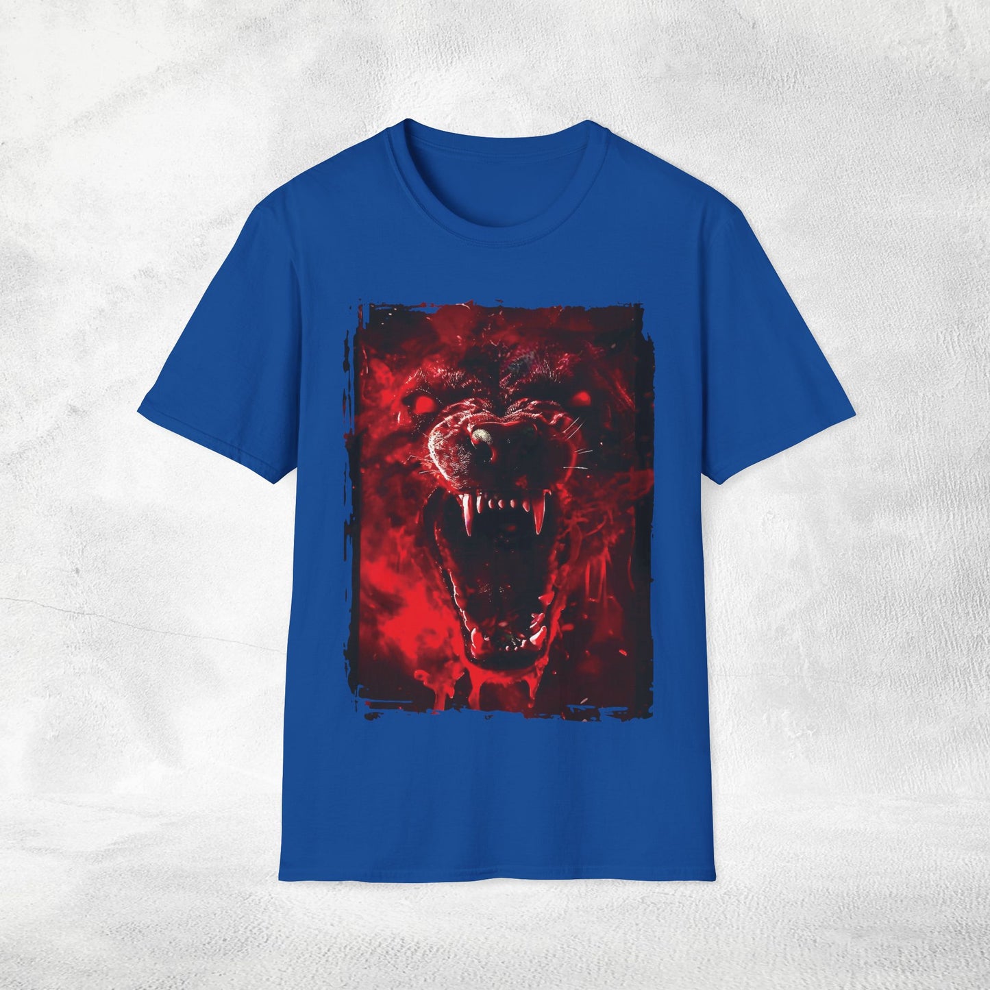 Unisex natural Beasts shirts wolf