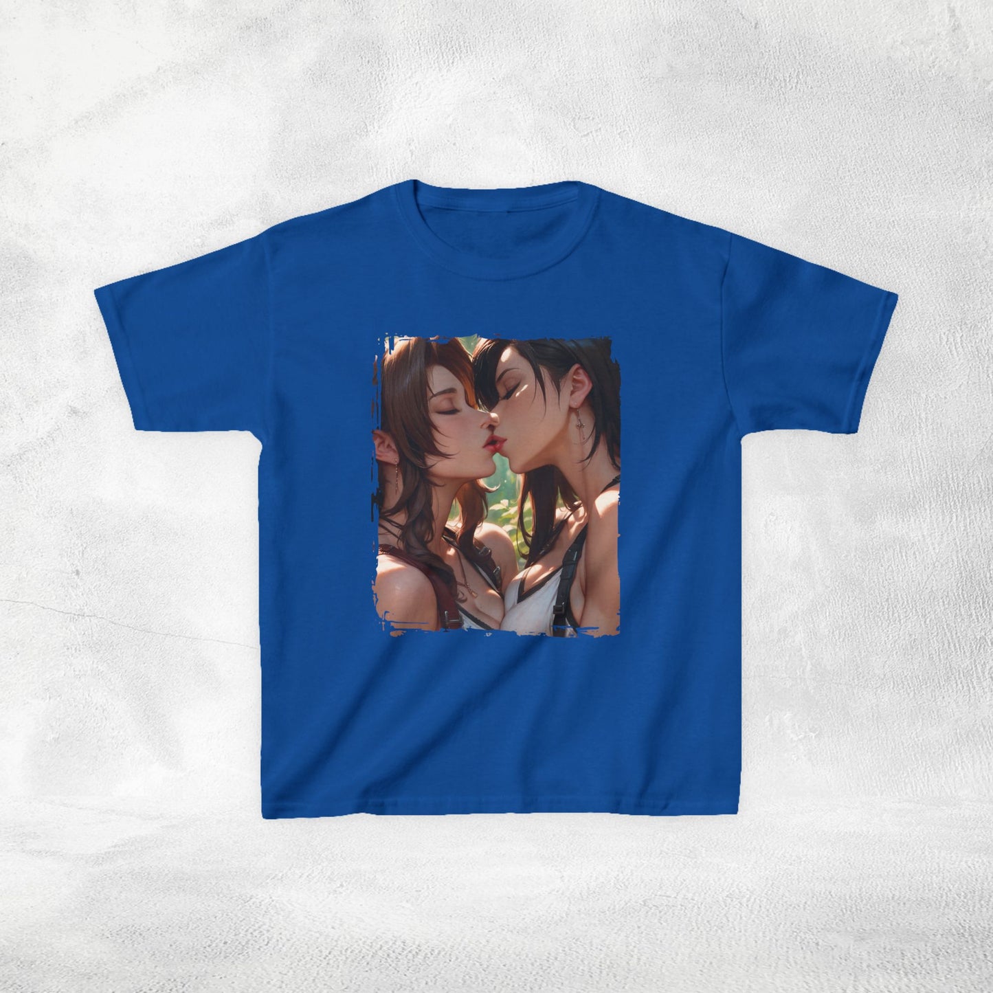 Kids gaming shirt Final Fantasy Tifa Lockhart and Aerith Gainsborough