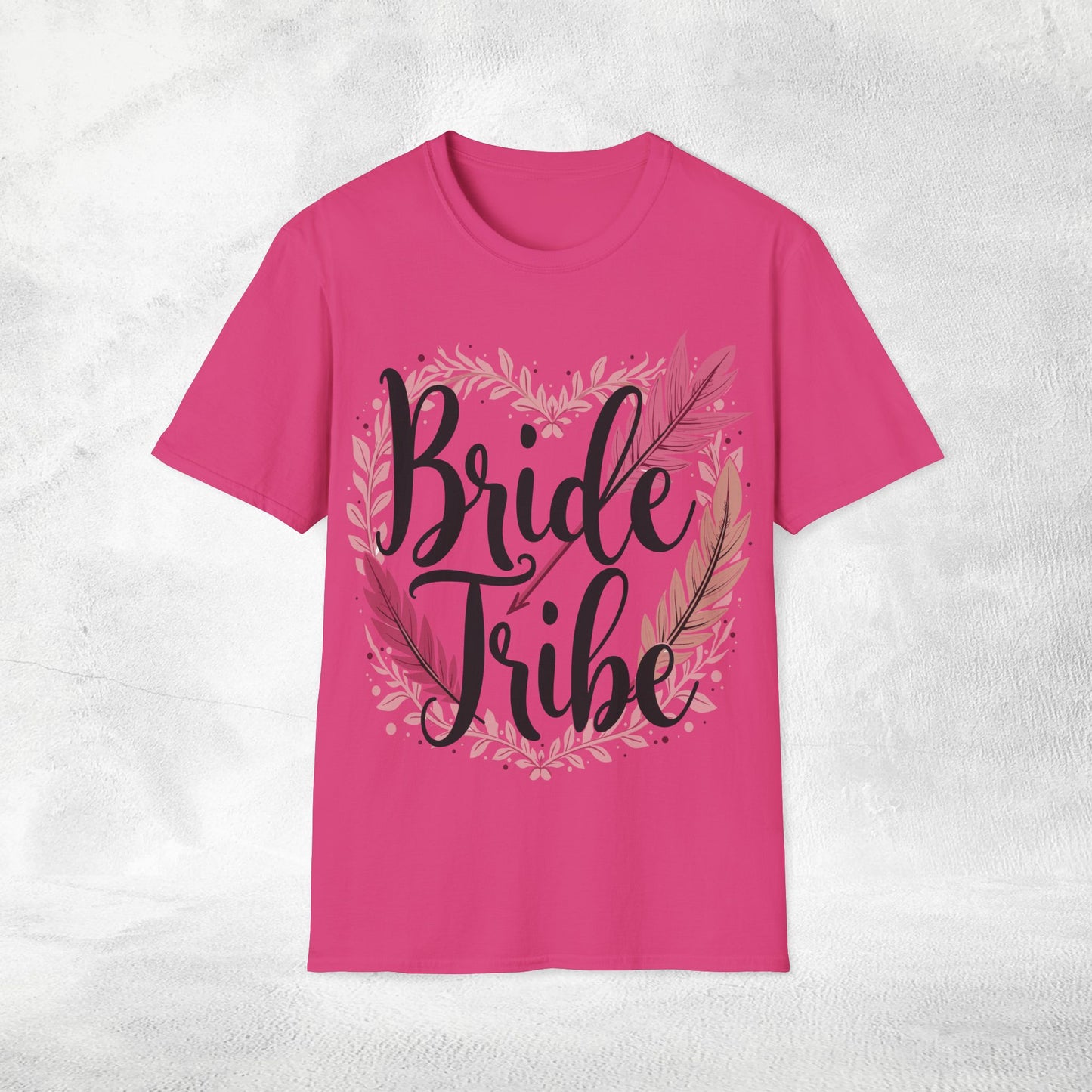 Women T-Shirt Bride Tribe bachelorette party