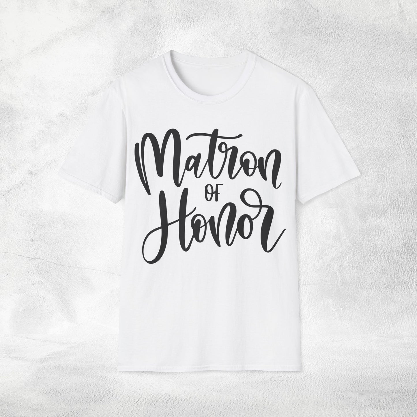 Womens T-Shirt Matron of Honor bachelorette party