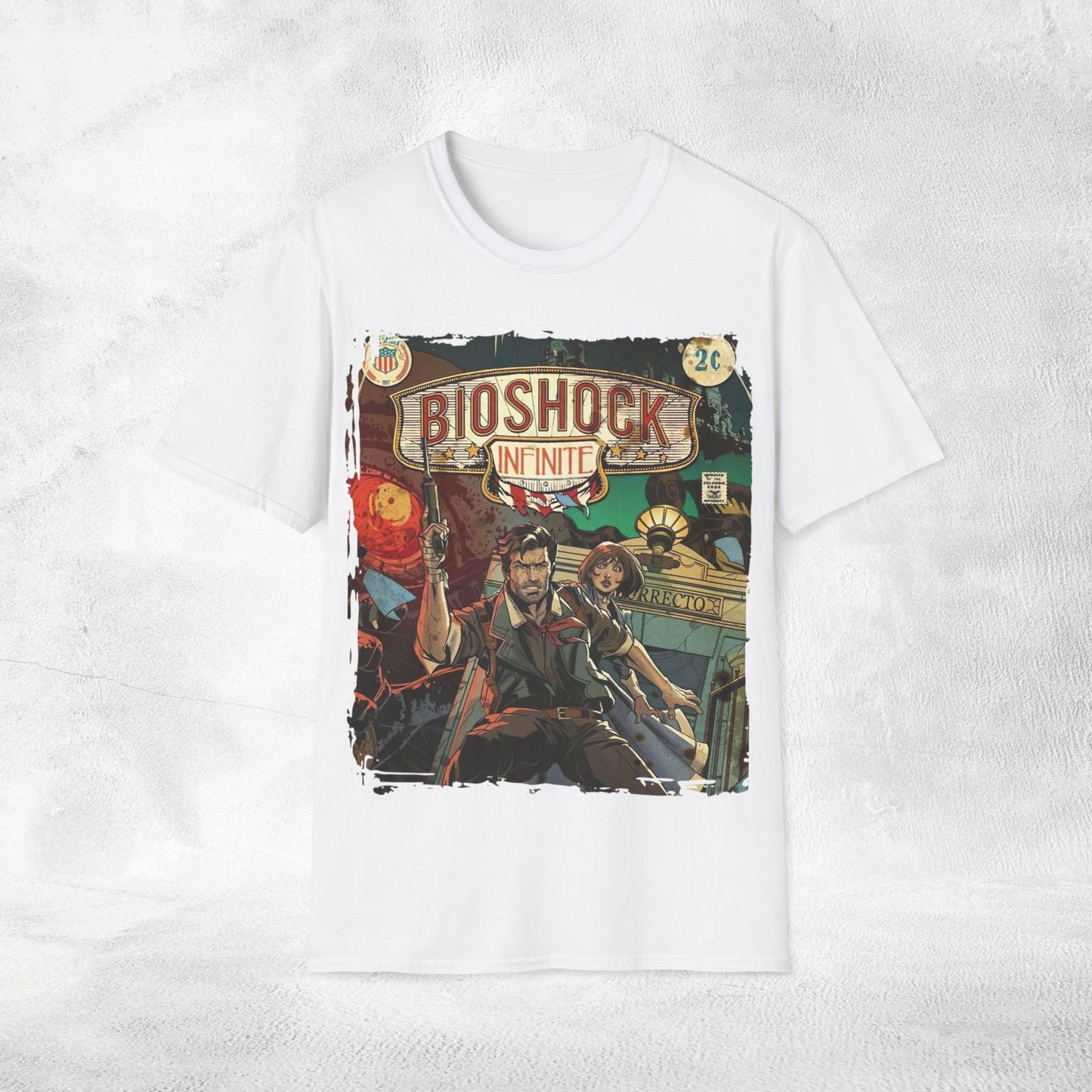 Unisex gaming shirt Bioshock Infinite
