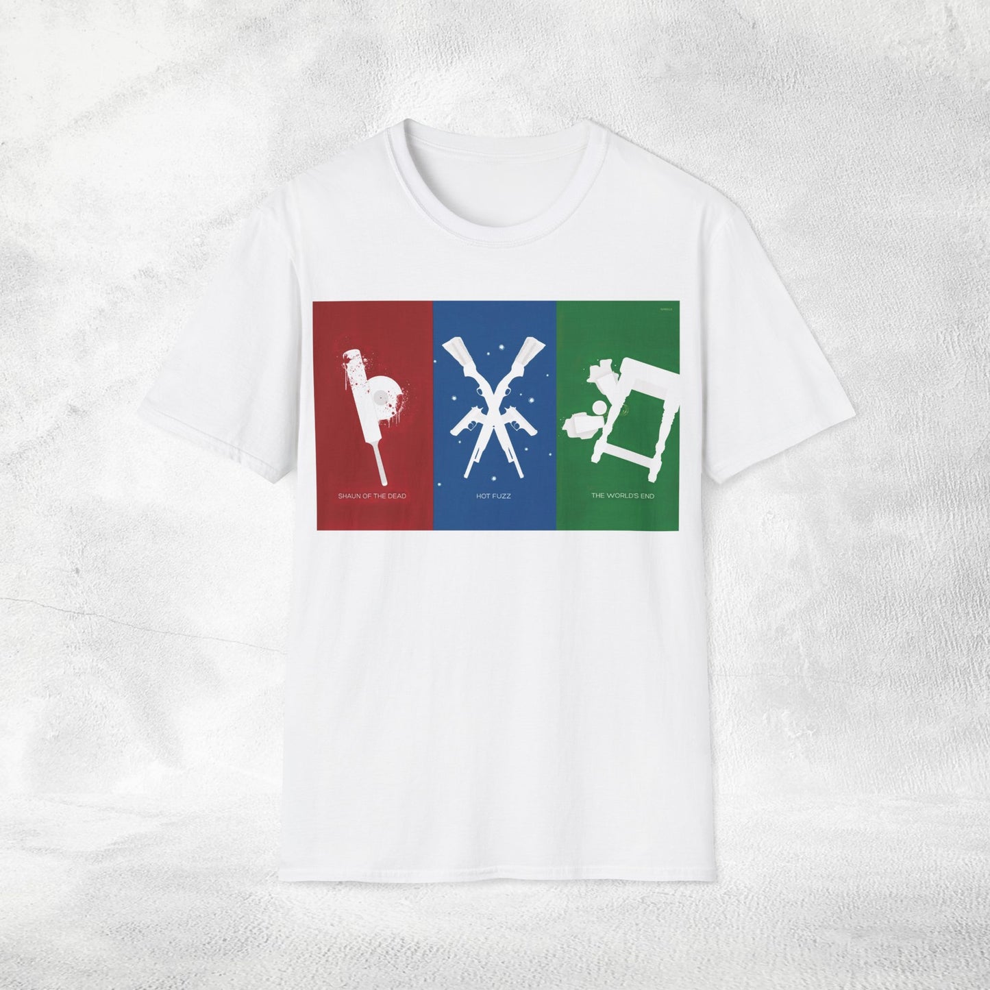 Unisex movie shirt Cornetto trilogy