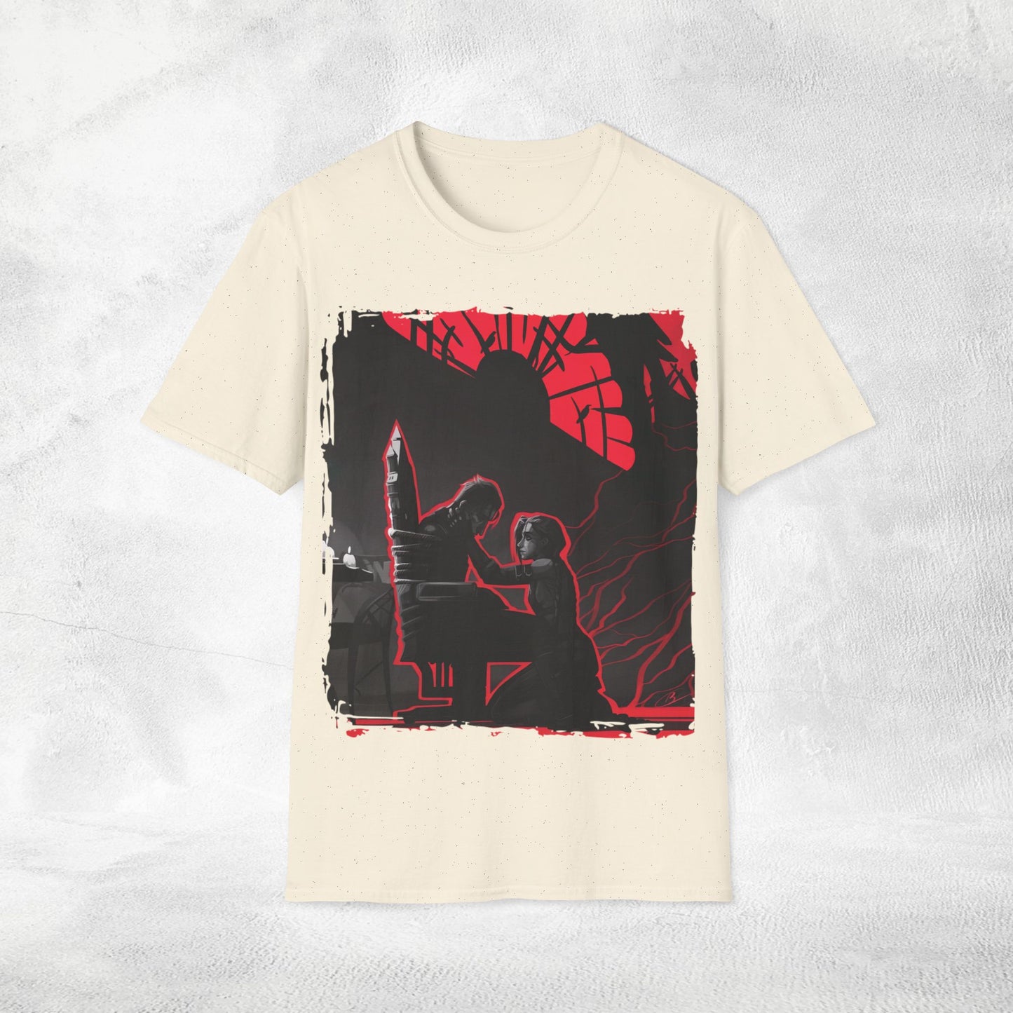 Unisex Gaming shirt Arcane Series LOL Jinx and Silco