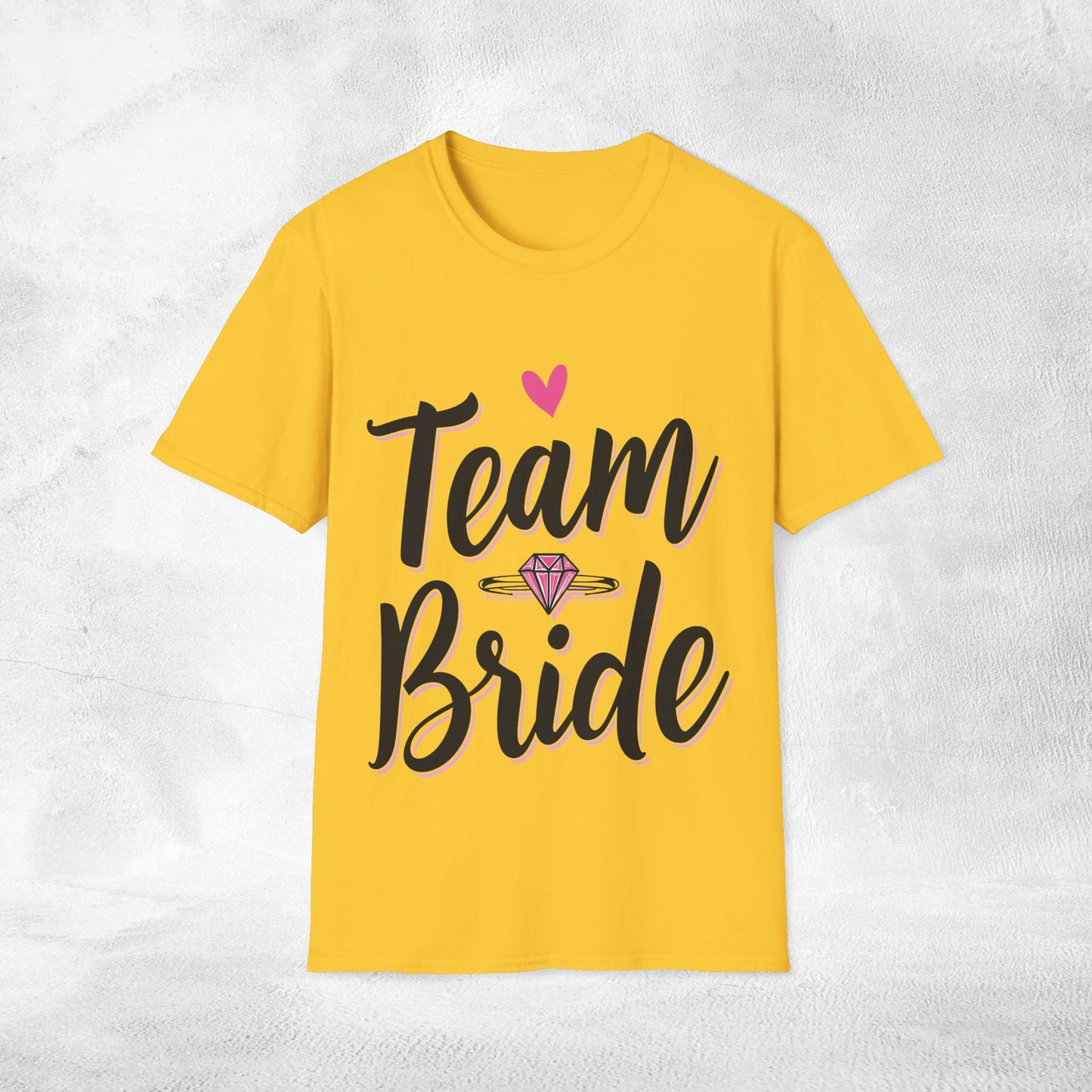 Women T-Shirt Team Bride bachelorette party