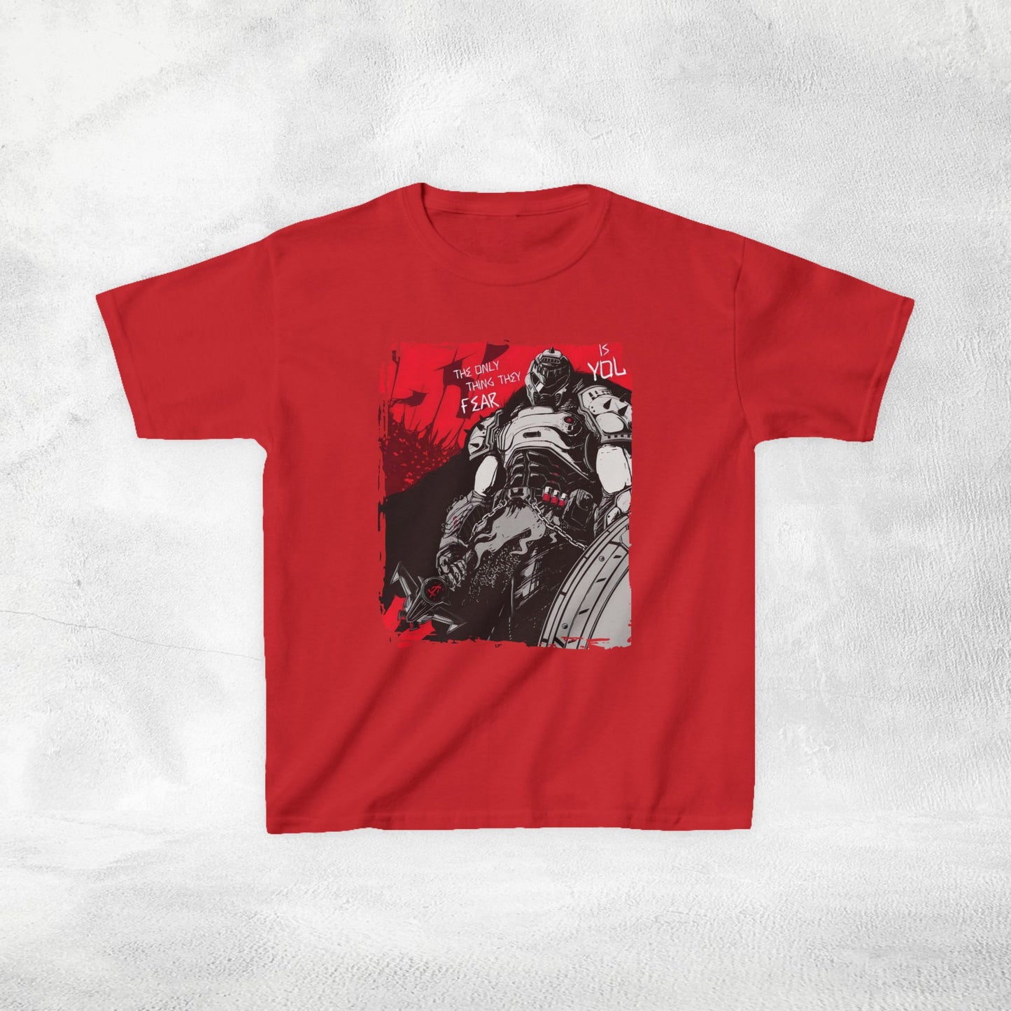 Kids  gaming shirt Doom the Dark Ages