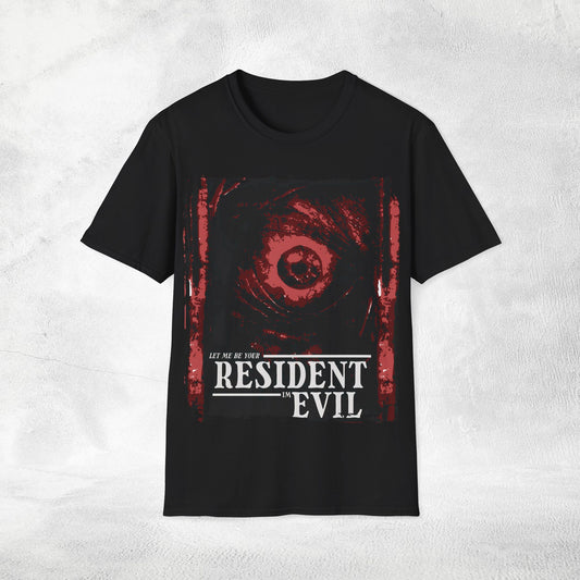 Unisex gaming shirt Resident Evil let me be your resident im evil
