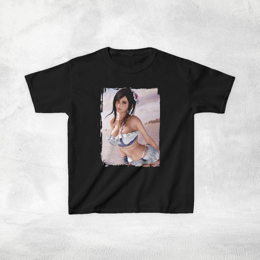 Kids gaming shirt Final Fantasy Tifa Lockhart