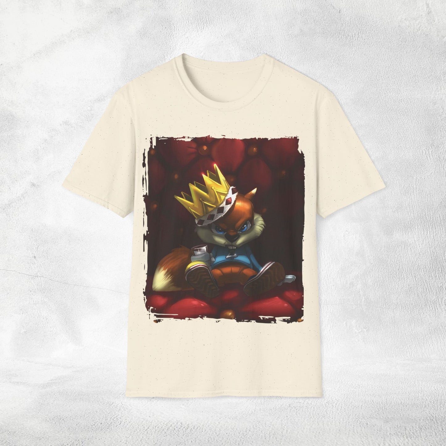 Unisex gaming shirt Conkers Bad Fur Day