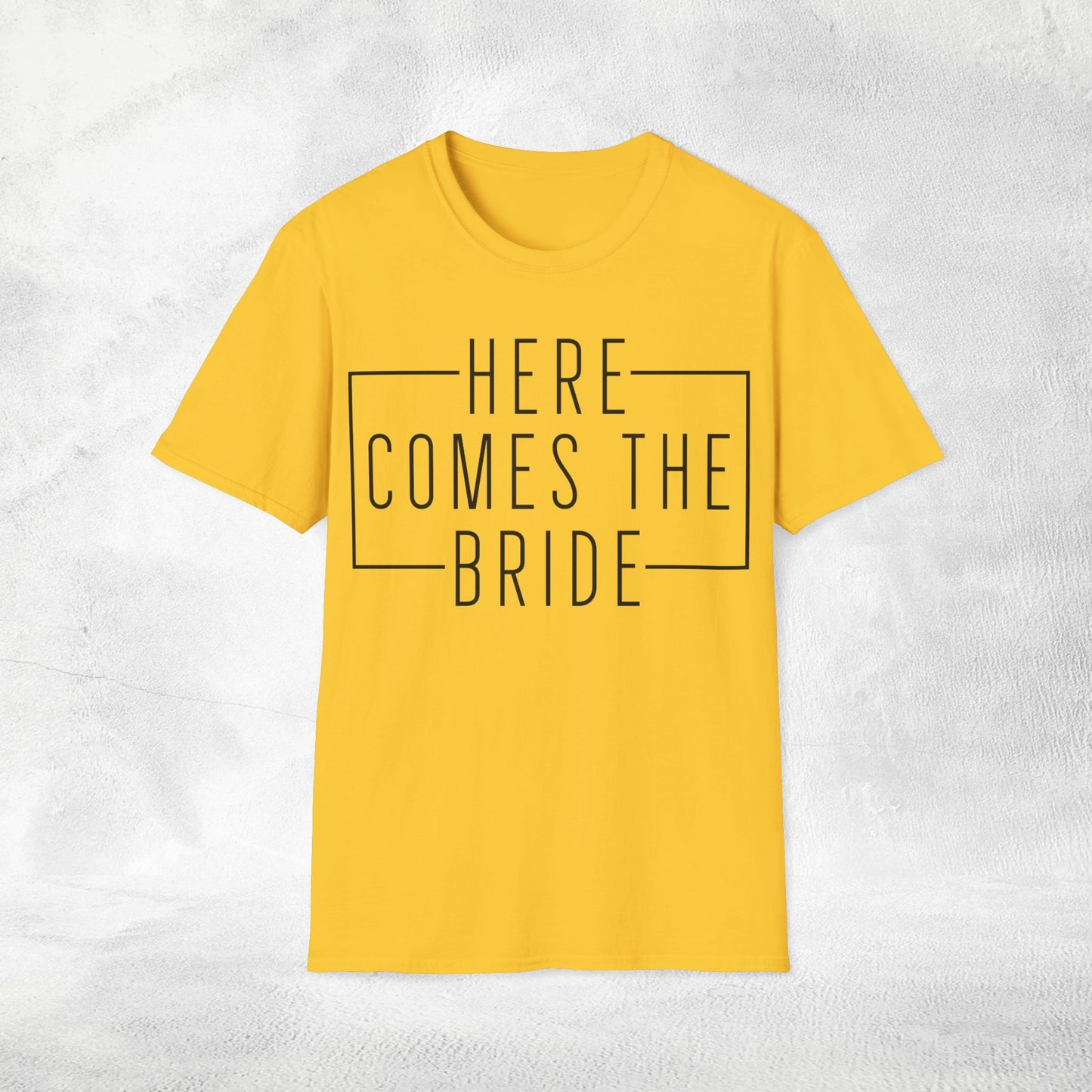 Women T-Shirt here comes the bride bachelorette party