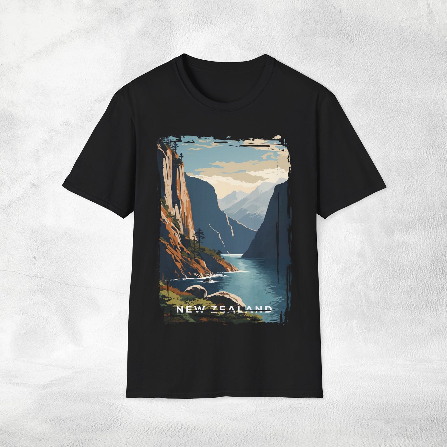 Women T-shirt New Zealand vacation tee