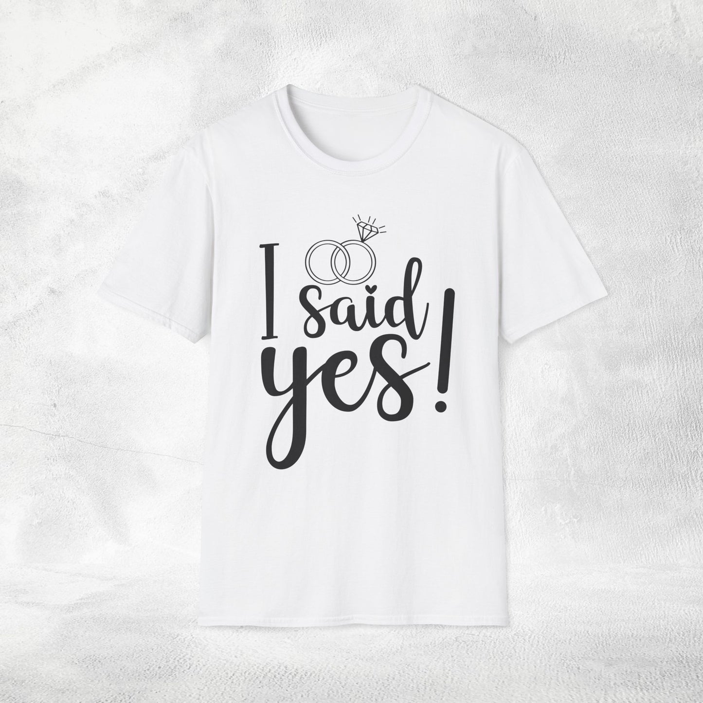 Women T-Shirt i said yes bachelorette party