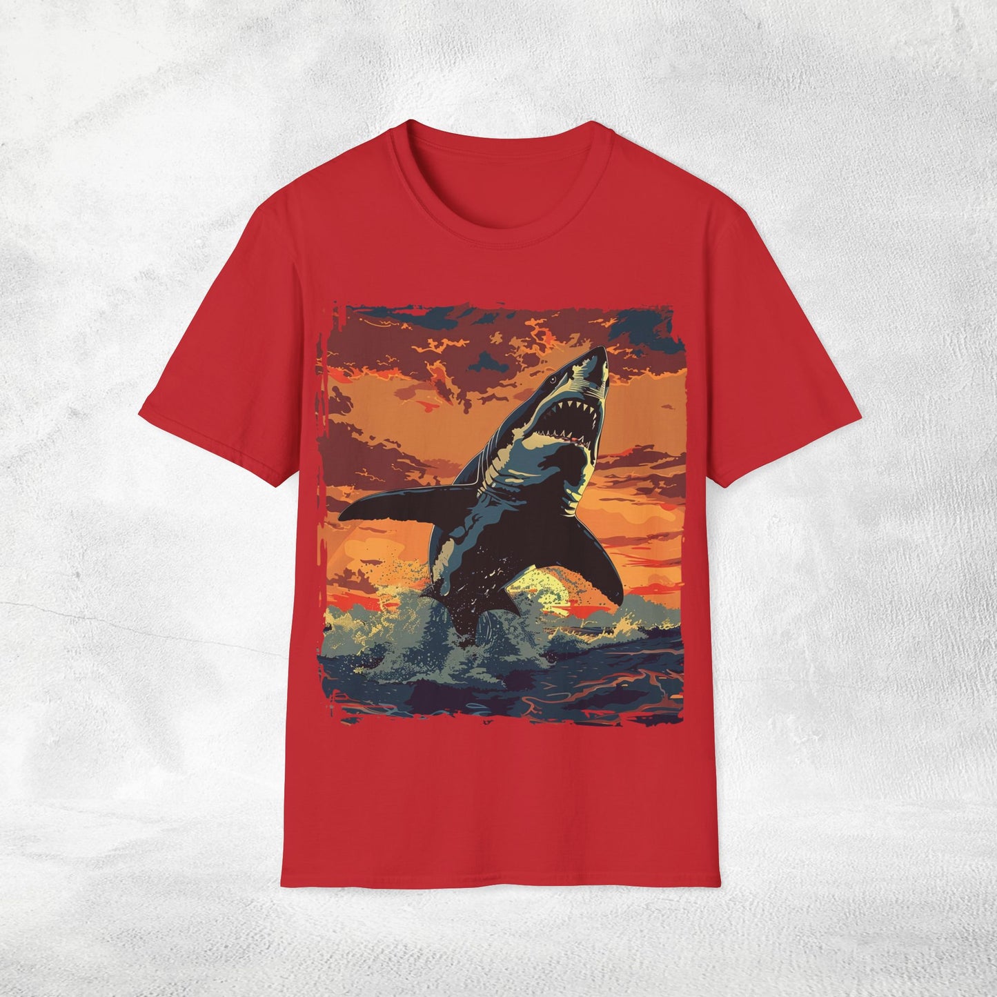 Unisex natural Beasts shirts shark