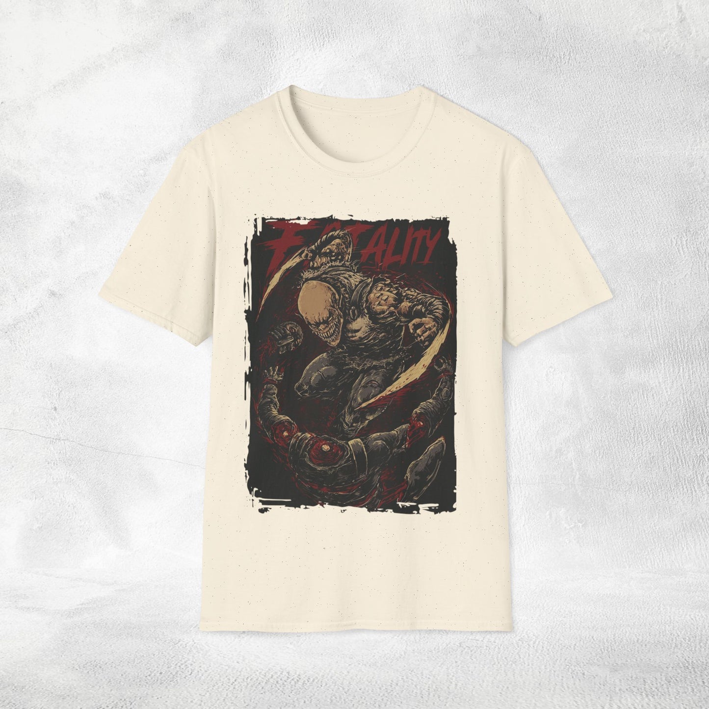 Unisex gaming shirt Mortal Kombat Fatality