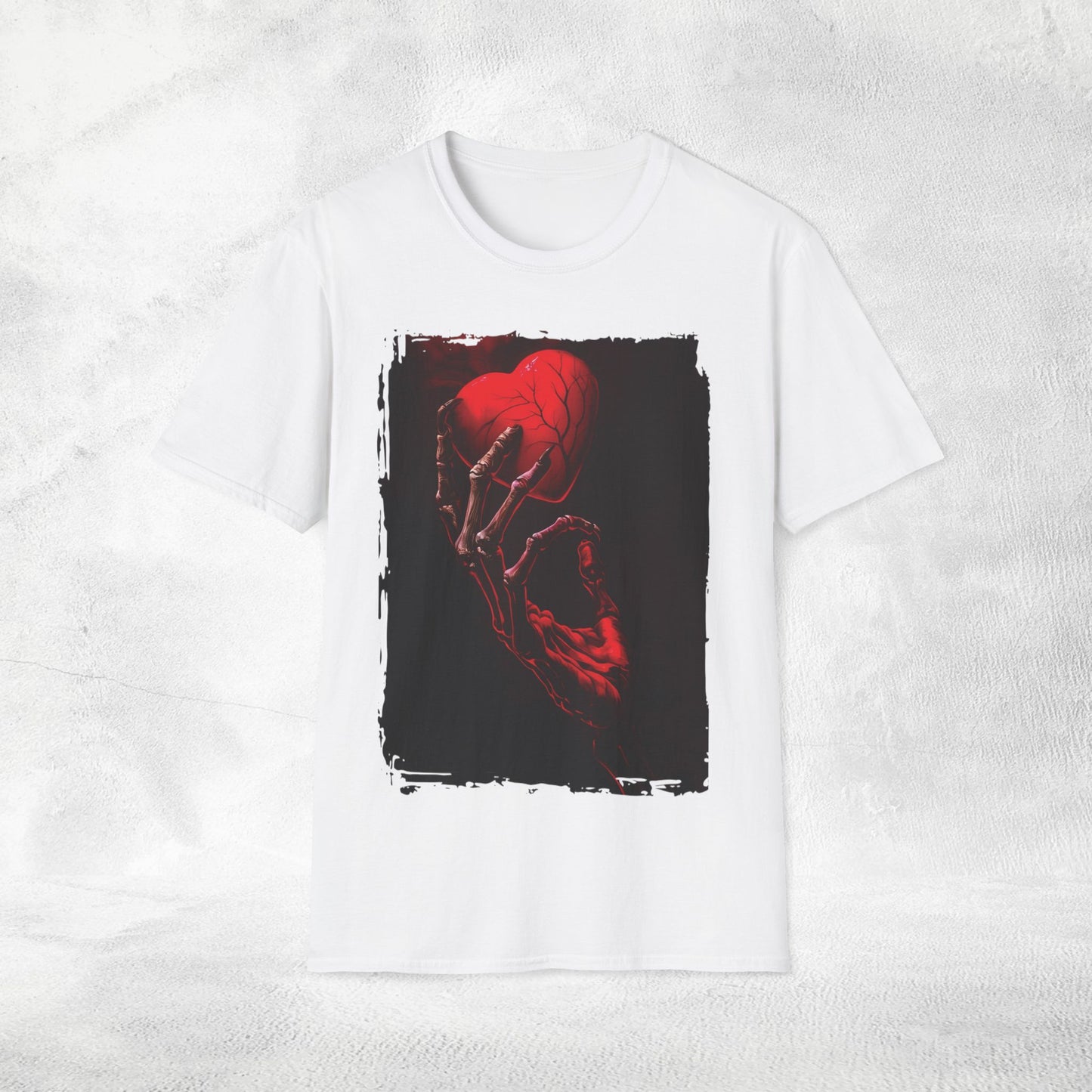 Unisex Gothic Shirt Heart