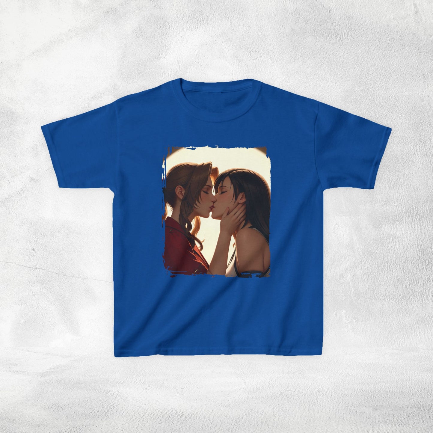 Kids gaming shirt Final Fantasy Tifa Lockhart and Aerith Gainsborough